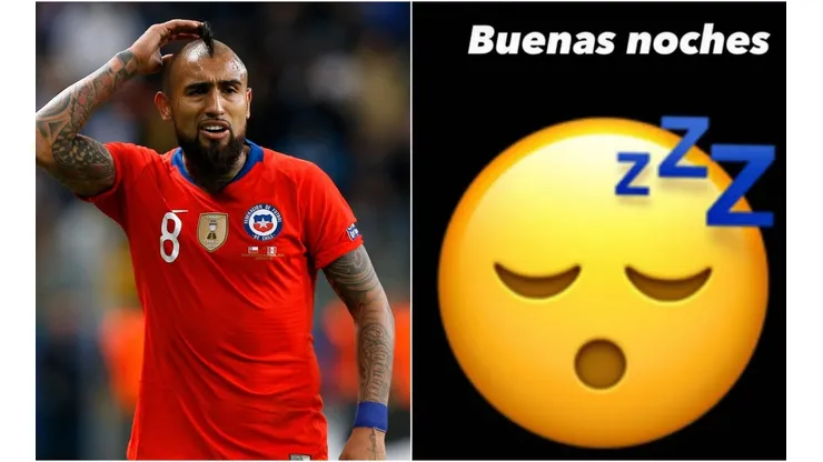 Coincidencia o no, Arturo Vidal subió una historia que refleja molestia a minutos del partido de Chile ante Bolivia y cuando se confirmó a Claudio Bravo como capitán.