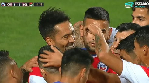 Luis Jiménez regresa a la Roja con gol: el Mago abre la cuenta contra Bolivia.