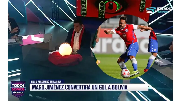 Marcelo Toby Vega adivinó el gol de Luis Jiménez a Bolivia en su regreso a la Roja.