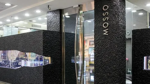 La joyería Mosso en el mall Alto Las Condes.