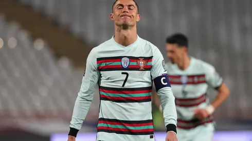 Cristiano Ronaldo sufrió
