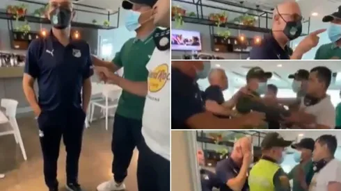 Alfredo Arias y el encontrón con hinchas del Deportivo Cali.