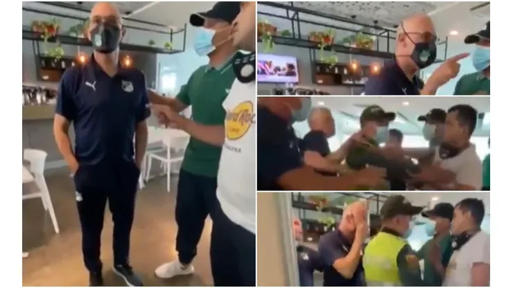 Alfredo Arias y el encontrón con hinchas del Deportivo Cali.