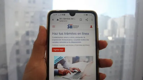 El proceso se realiza en www.SII.cl