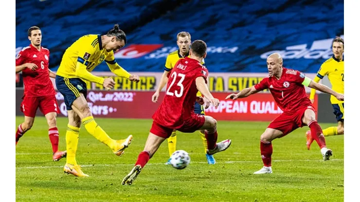 Zlatan Ibrahimovic volvió a la selección de Suecia: triunfo contra Georgia en el debut de las eliminatorias.