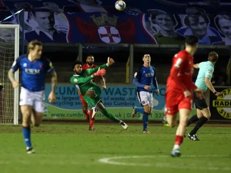 Pase gol de Lawrence Vigouroux... ¡de 70 metros!