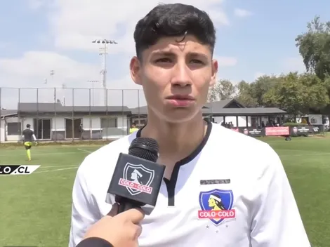 Flaco Leiva suma joven promesa de Colo Colo