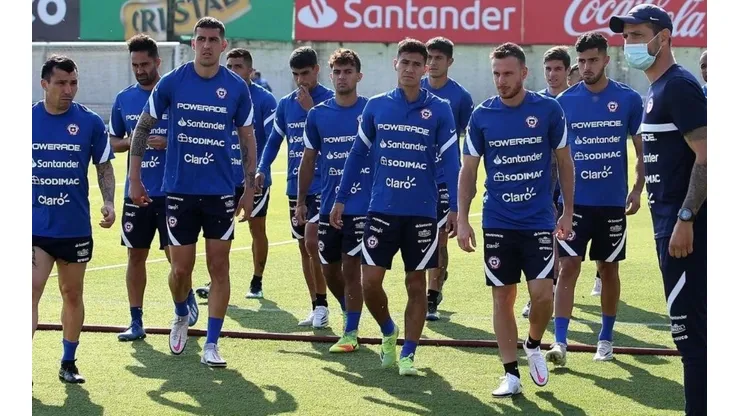 La selección chilena se prepara con Lasarte