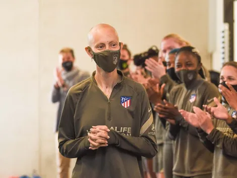 Jugadora del Atlético vuelve a entrenar tras superar cáncer