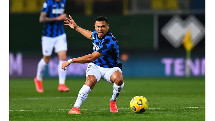 Alexis Sánchez vive un gran momento con el Inter de Milán en la Serie A.