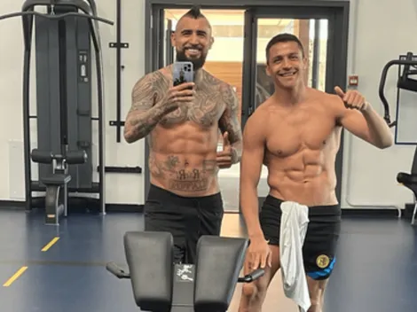 La "sexy" foto de Arturo Vidal con su "Bro" Alexis Sánchez en Inter