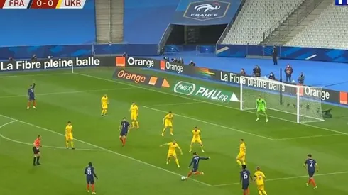 El golazo de zurda de Antoine Griezmann contra Ucrania