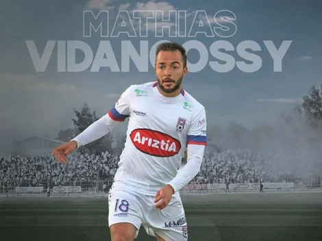 Mathías Vidangossy es nuevo refuerzo de Deportes Melipilla