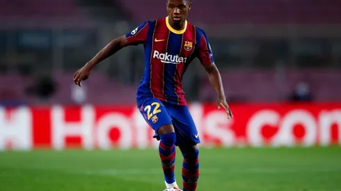 Ansu Fati brillaba al máximo con Barcelona hasta el momento de su lesión.