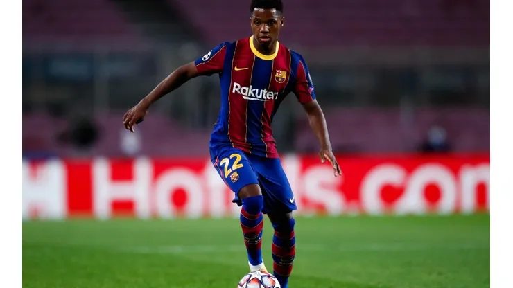 Ansu Fati brillaba al máximo con Barcelona hasta el momento de su lesión.