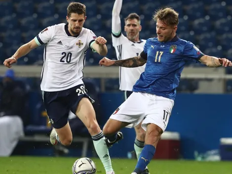 La selección de Italia debuta con triunfo sobre Irlanda del Norte
