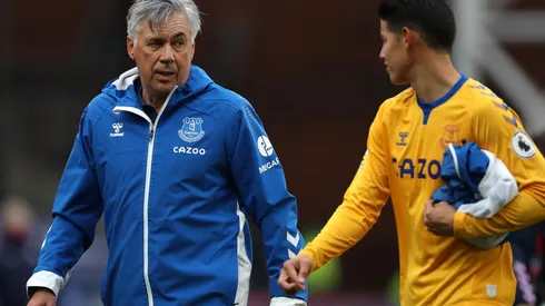 Carlito Ancelotti sigue "bancando" a James Rodríguez