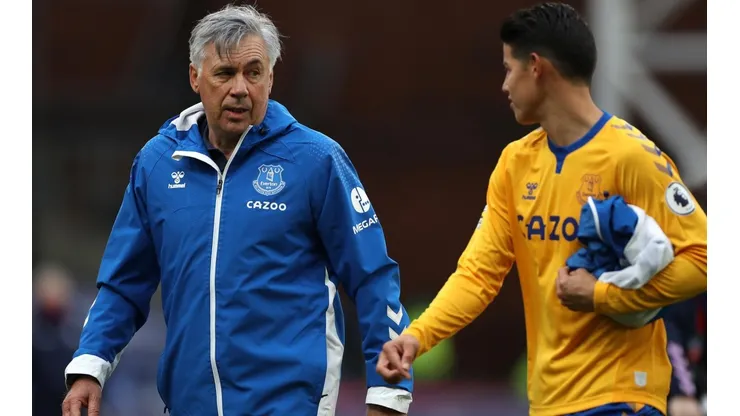 Carlito Ancelotti sigue "bancando" a James Rodríguez