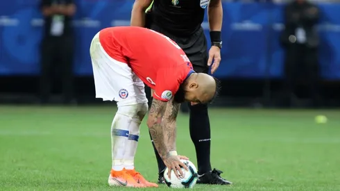 Arturo Vidal remató con éxito los últimos tres penales de la selección chilena: contra Colombia en eliminatorias, Guinea en un amistoso y Argentina por Copa América