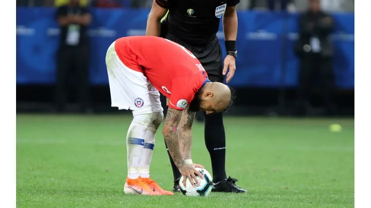 Arturo Vidal remató con éxito los últimos tres penales de la selección chilena: contra Colombia en eliminatorias, Guinea en un amistoso y Argentina por Copa América
