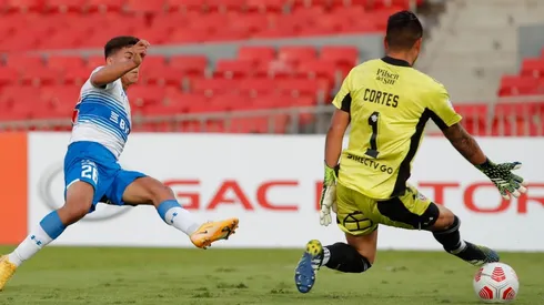 Poyet consiguió su primer título con la UC el fin de semana ante Colo Colo.