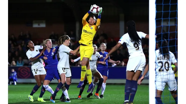 Christiane Endler ha tenido sus mejores años en el PSG y se encamina a ser la mejor arquera del mundo