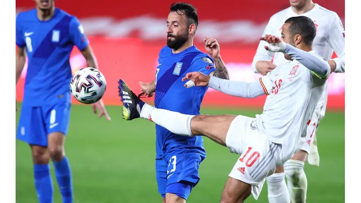 España sólo empató en casa contra Grecia en el inicio de las eliminatorias a Qatar 2022.