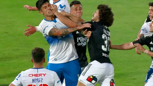 Maximiliano Falcón recibió cuatro fechas de castigo tras ser expulsado en la Supercopa por agredir a Válber Huerta.