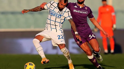 Arturo Vidal ha anotado dos goles desde su llegada al Inter de Milán, uno en Copa Italia y otro en la Serie A