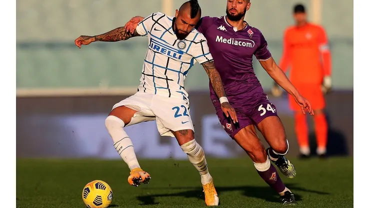 Arturo Vidal ha anotado dos goles desde su llegada al Inter de Milán, uno en Copa Italia y otro en la Serie A
