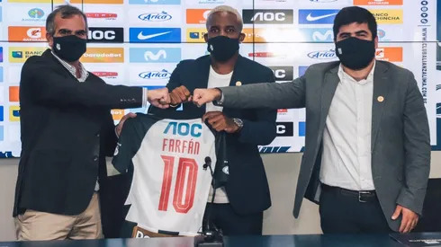 Farfán regresó a Alianza Lima para la próxima temporada