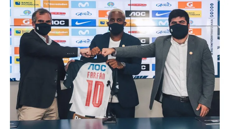 Farfán regresó a Alianza Lima para la próxima temporada