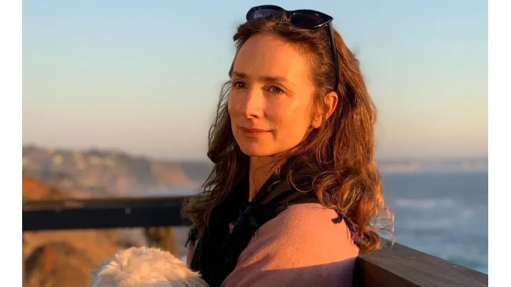 María José Prieto disfruta de las bondades del litoral chileno.