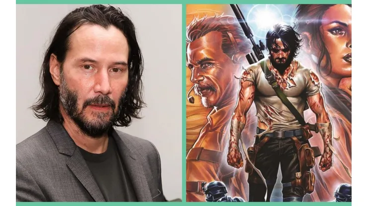 Keanu Reeves la reventó con el lanzamiento de "Brsrkr", un cómic de su propia autoría.