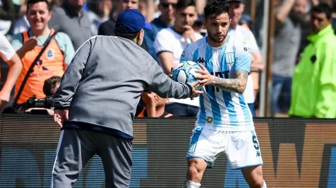 Mena jugó los 90' y salió con tarjeta amarilla.