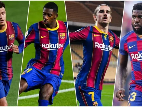 Renovación total: Barcelona busca la salida de cuatro cracks