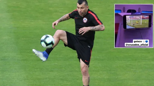 El Pitbull llegó a Chile para sumarse a La Roja.