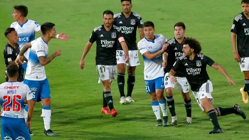 Valber Huerta niega haber insultado a Maxi Falcón en la Supercopa.