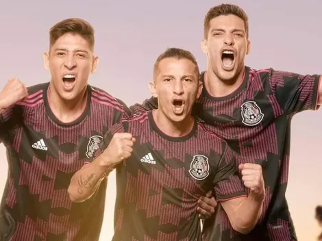 Nueva camiseta de la selección de México: negro y rosado