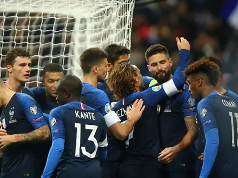 Francia no se guardó nada para su debut y llega con sus figuras