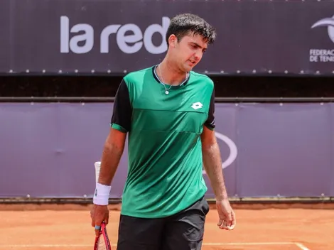 Tomás Barrios pelea, pero cae en la final del Challenger de Santiago
