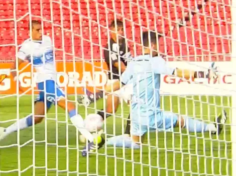 ¡Golazo! Morales anota la apertura de la cuenta ante la UC