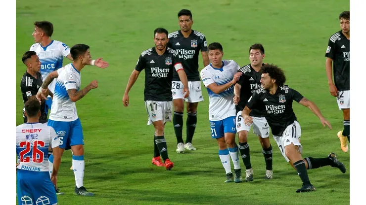 Falcón se puso nervioso al final del partido y golpeó a Valber Huerta