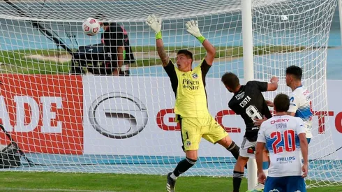 Cortés es fijo en el arco de Colo Colo