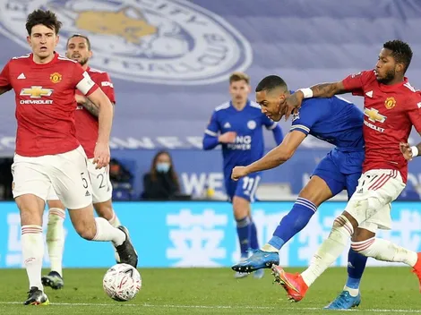 Increíble chambonada de Fred en derrota del Man Utd ante Leicester