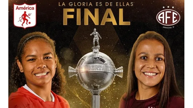 América de Cali y Ferroviária definirán a la nueva campeona de la Copa Libertadores Femenina.