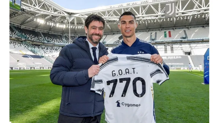 CR7 llegó a los 770 goles
