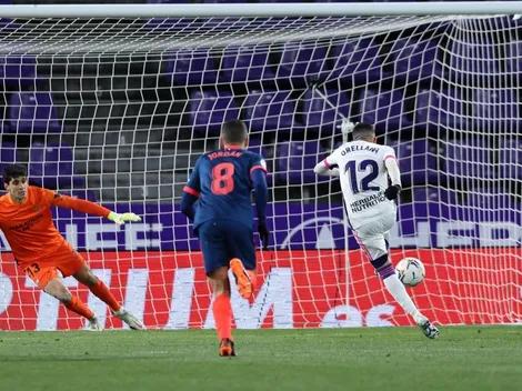 Llega en forma: Orellana marca de penal ante Sevilla