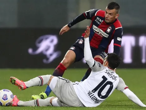 Sin presencia chilena: Bologna remonta dos goles a Crotone