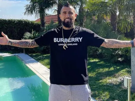 Arturo Vidal muestra orgulloso su recuperación